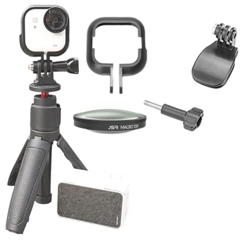 Honlyn 10X Macro Lens Filter for Insta360 GO Ultra Action Camera Accessories (10X + standalone Frame + Cap Clip)