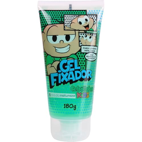 Cia Da Natureza - Gel Fixador Turma Da Mônica 180Gr para o Cabelinho do Cebolinha