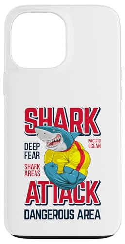 Sharks Graphic Tees - Wear Funny Shark Attack Graphic Design X}zP[X iPhone 13 Pro Max p