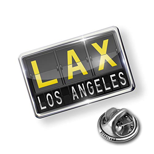 NEONBLOND Pin LAX Airport Code for Los Angeles