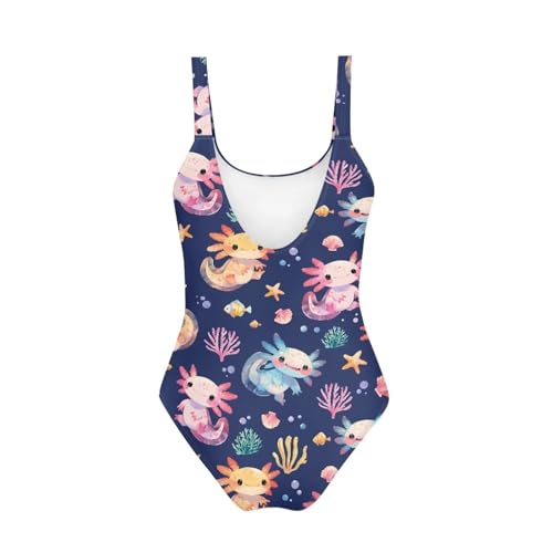 Image of Teens One-Piece Swimsuit Training Athletic Bathing Suits Quick Dry Beach Sport Swimwear Girls Dance Tank Leotards