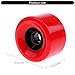 COOLHOOD Skateboard with Bearings Street for Skateboards Roller Wheel Replacements Street for Skateboards
