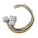 Headlight Car Harness Compatible with Nissan 350z, 8 Pin HID Wiring Plug kit Male and Female Connector Pigtail