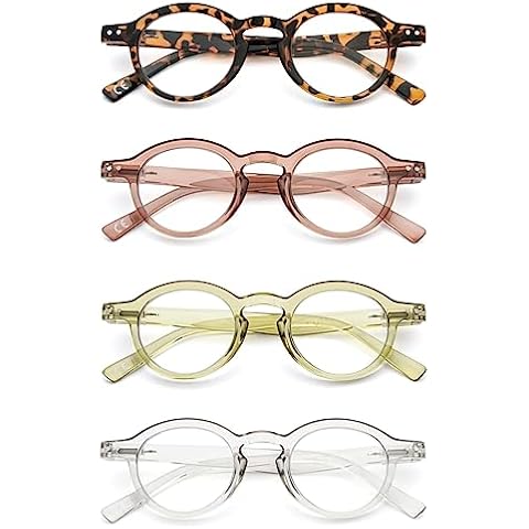 KoKoBin Small Round Reading Glasses Cover