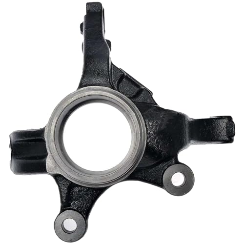 Image of Detroit Axle - 2pc Front Steering Knuckles for Ford 2005-2012 Escape, 2005-2011 Mazda Tribute Mercury Mariner, Steering Knuckles Assembly 2006 2007 2008 2009 2010 Replacement