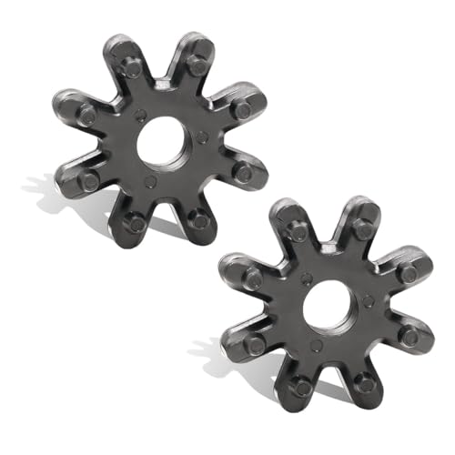 YoRise Flexible Steering Coupler, 56315-2K000FFF Automotive Steering Column Coupling Couple, Car Gear Bushing Accessories for Most Cars (2PCS)