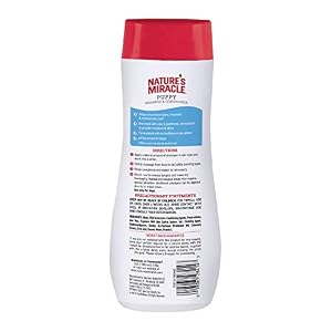 Nature’s Miracle Puppy Shampoo & Conditioner, 16 Ounces, Cotton Breeze Scent Nature’s Miracle Puppy Shampoo & Conditioner, 16 Ounces, Cotton Breeze Scent