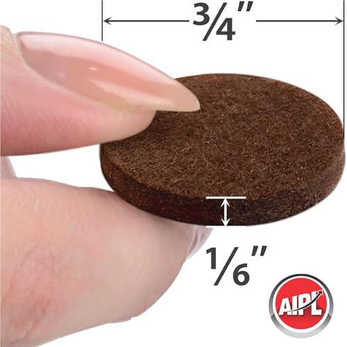 Image of AIPL Premium Furniture Pads Floor Protector - Chair Pads for Wood Floors - Best for Hardwood Floors - Protect Your Hard Floors - Pack of 3