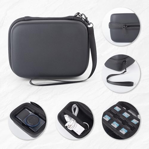 Estuche rígido para cámara portátil Reibi color negro miniatura 4