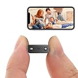 BEEDMXU Spy Hidden Wireless WiFi Security Camera, Nanny Cam for Office Indoor Baby Car Surveillance Cameras with Motion Detection Night Vision 1080P Remote Phone APP