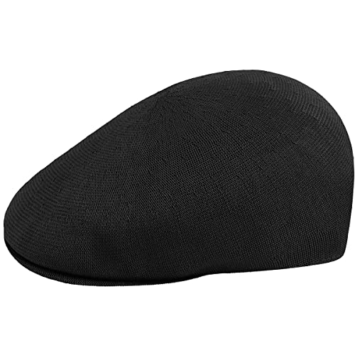 Kangol Casquette Seamless Tropic 507 Femme/Homme - Gavroche avec Visiere Printemps-ete Ete - L (58-59 cm) Noir