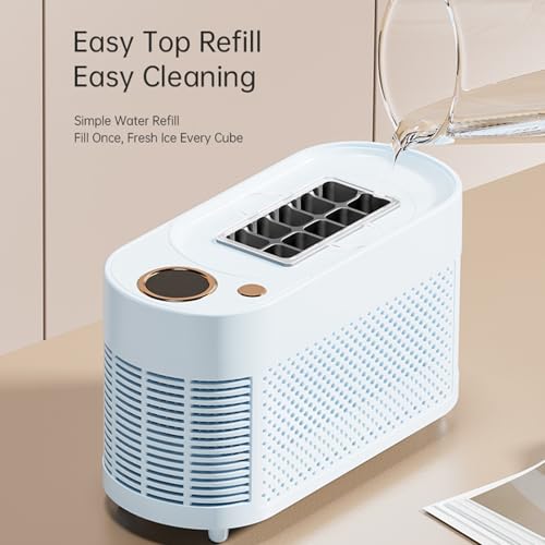 Máquina de hielo portátil Asixxsix mini 10 cubos en 10 minutos miniatura 4
