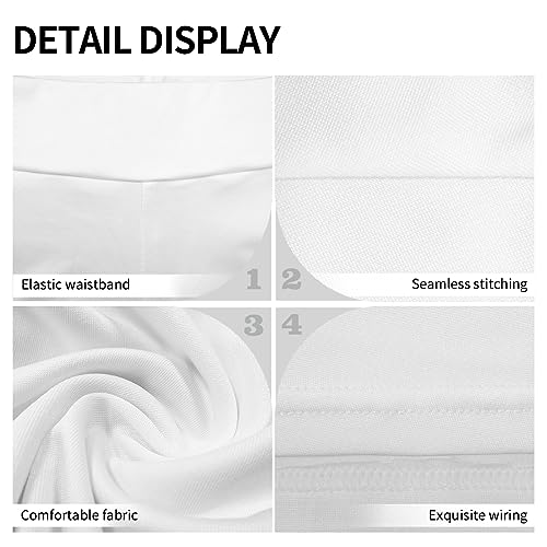 Qznuberone Calça feminina de ioga bootcut com cintura alta confortável e elástica com estampa de sin