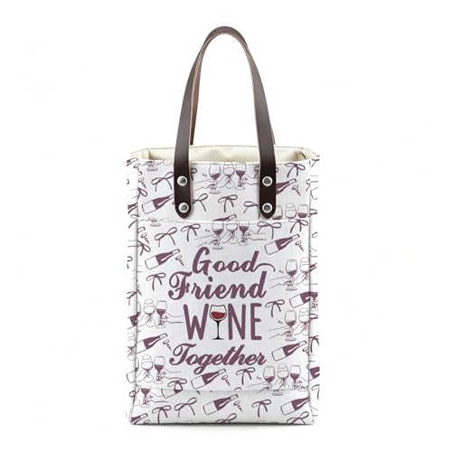 Regalo para amantes del vino: ropa divertida con ganso para fiestas Wine Together Wb