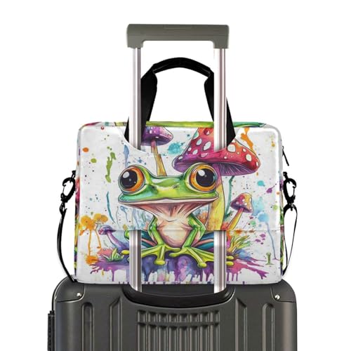 Maletín para portátil 15.6" estilo rana y seta miniatura 4