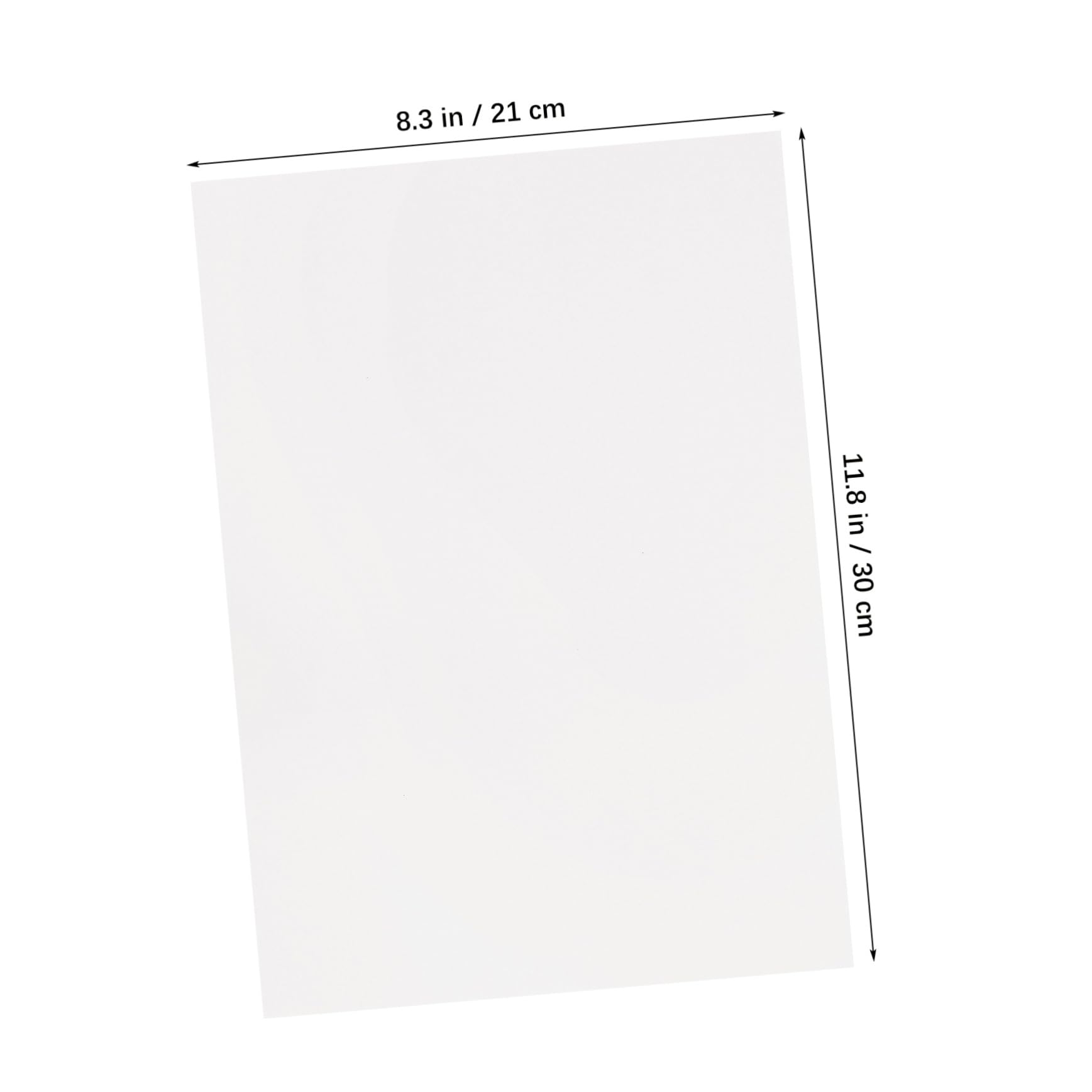 Uonlytech 100blätter Druckerpapier Blanko-druckerpapier Für Drucker Und Kopierer Zellstoffpapier Glatte Oberfläche Computerdruckerpapier