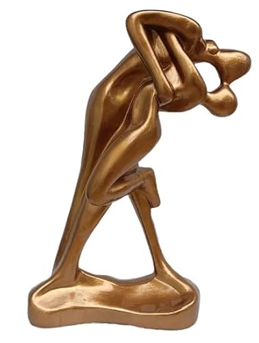 DECORAÇÃO DE LUXO - Casal Dançando Tango em Cobre Premium - Feita no Brasil