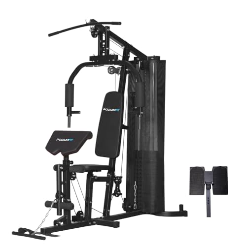 Estação Academia de Musculação Podiumfit ME500 [A Original] 80kg LegPress e Scott