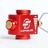 FlipFuel Fuel Transfer Device for Backpacking & Camping – Isobutane Canister Refill Adapter with Flow Control Valve