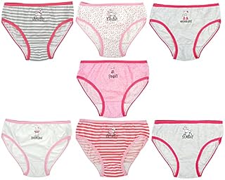 Girls Days of the Week Cotton Knickers Underwear Briefs