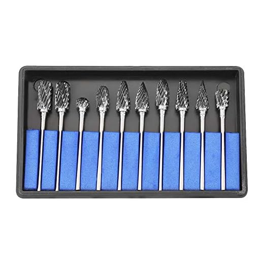 10Pcs Carbide Steel Burr Set for Metalwork