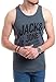Produktbild Jack and Jones Tank Top Herren Fitness Shirt Männer Muskelshirt Training Achselshirt Sport (M, Walther 921 Dark Slate)