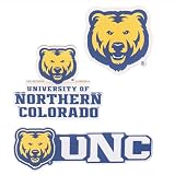 Desert Cactus UNC Northern Colorado Bears Acrylic Magnet 3-Pack (A)