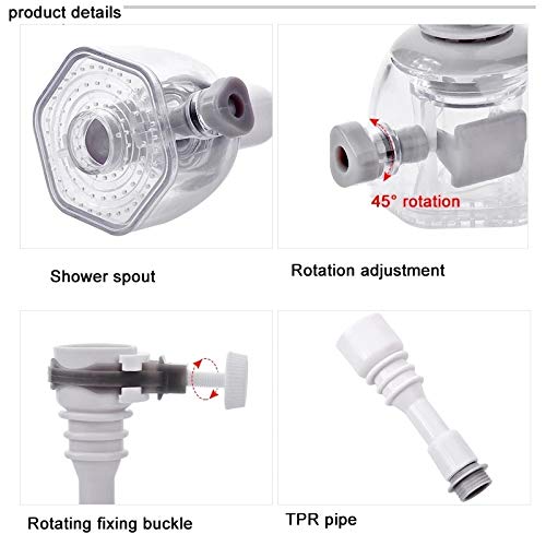 Barboteur rotatif 360 pour robinet avec 2 modes économie d'eau - 8