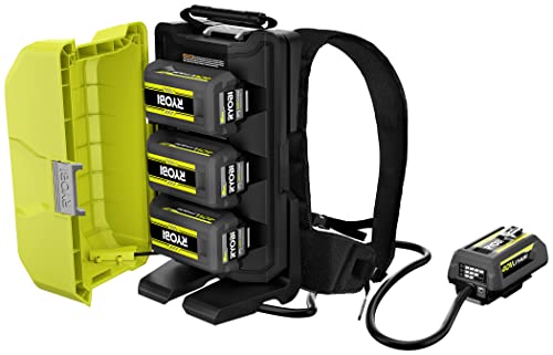 Ryobi 40V Backpack Battery Power Supply Extender (Tool Only- Batteries NOT Included)