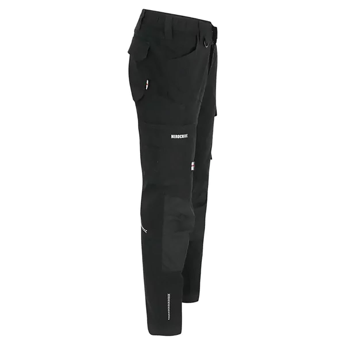 Herock XENI Pantalones de Trabajo para Hombres, 97% Algodón 3% Elastano, Multibolsillo, Elástico en 2 Vías, Refuerzo Cordura