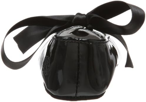 Ralph Lauren Layette Girls Briley Soft Sole (Infant/Toddler) Ballet-flats, Black Patent, 4 Toddler US | Image 2