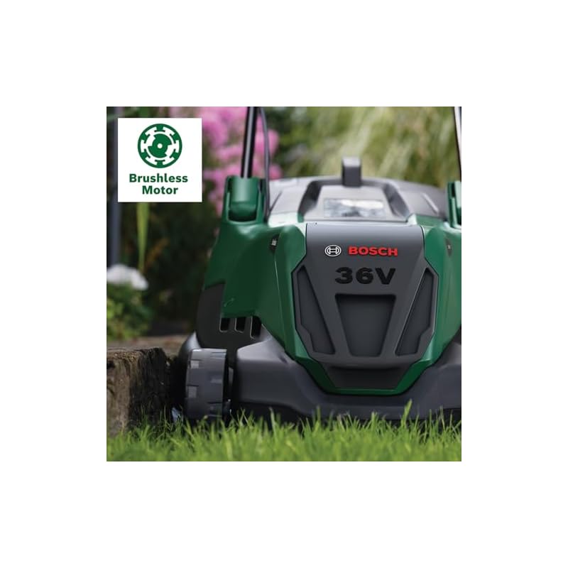Bosch Cordless Powerful Mower AdvancedRotak 36V-40-650 (for Mowing Your Lawn; 36 Volt System; Cutting Width: 40 cm; Kit, with Battery and Charger) - Image 4