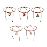Célébrez les esprits festifs avec les bracelets de la série de Noël, ajoutez une touche d'air de vacances à n'importe quelle tenue.