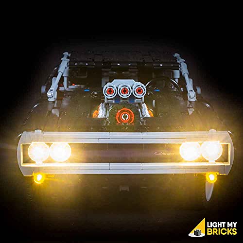 Light My Bricks für Lego Doms Dodge Charger #42111 Lichtset mit verschiedenen Bit-Lichtern - Streifenlicht… – Bild 3