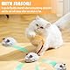 MplehDa Katzenspielzeug Elektrisch Spielmaus, Magic Maus Katze, Spielmaus für Katzen, Spielzeug Katze mit USB Kabel für Katzenauslauf und Gegen Langeweile