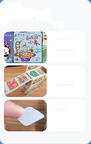 FEIFEI'S BOW 200pcs Kids Toddlers Princess Elsa Mickey Mouse Dinosaur Stickers Party Bag Fillers Boys Girls Teachers as Reward Craft Scrapbooking in Box Gift Set (Aven)