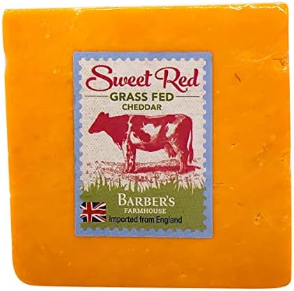 Barbers Sweet Red Grass Fed Cheddar