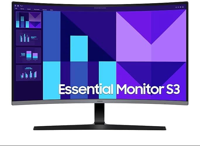 Samsung LS32D390GAUXUF 32 inç Kavisli Essential Monitör S3 - Görsel 2