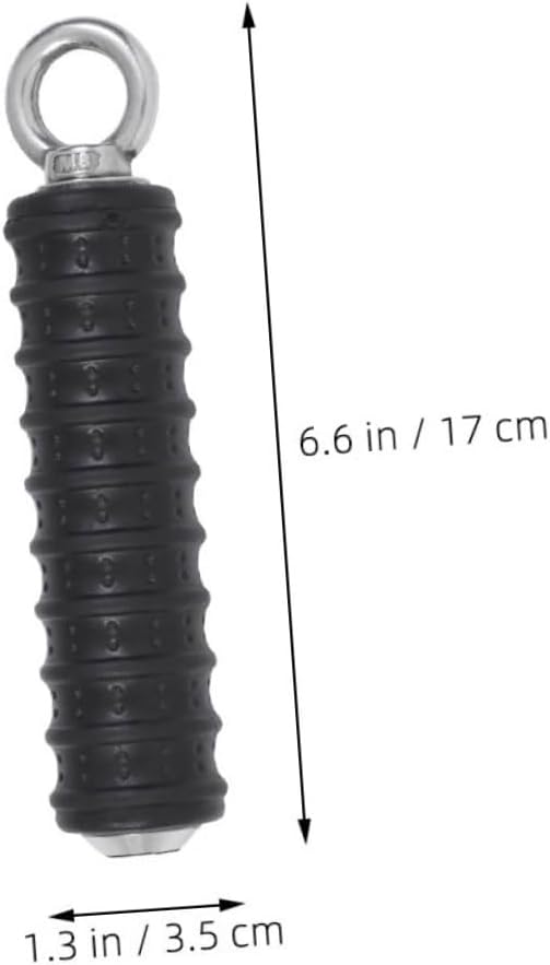 2Pcs Heavy Exercise Handles for High Pull Down Slip Grip Fitness Accessory for Back and Tricep Training Comfortable and Design for Home and Commercial Gyms