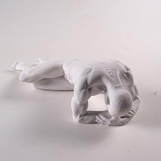 Home Decor Lying Man Sculpture Art Home Decoration Art Decor Canvas Modern Decor Living Room Decor Figurine Decor Housewarming Gift