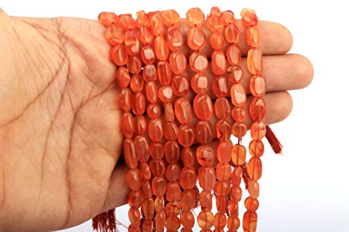 Pierres de cornaline naturelle AAA pour création de bijoux d'exception