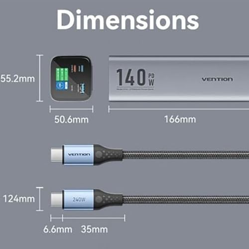 Vention Bateria do laptopa FHVH0 szara - Marka EAN: 6922794786486