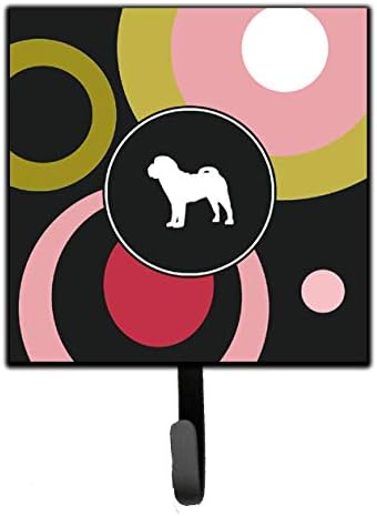 Caroline's Treasures KJ1124SH4 Shar Pei Leash Holder or Key Hook, Small, Multicolor image 2