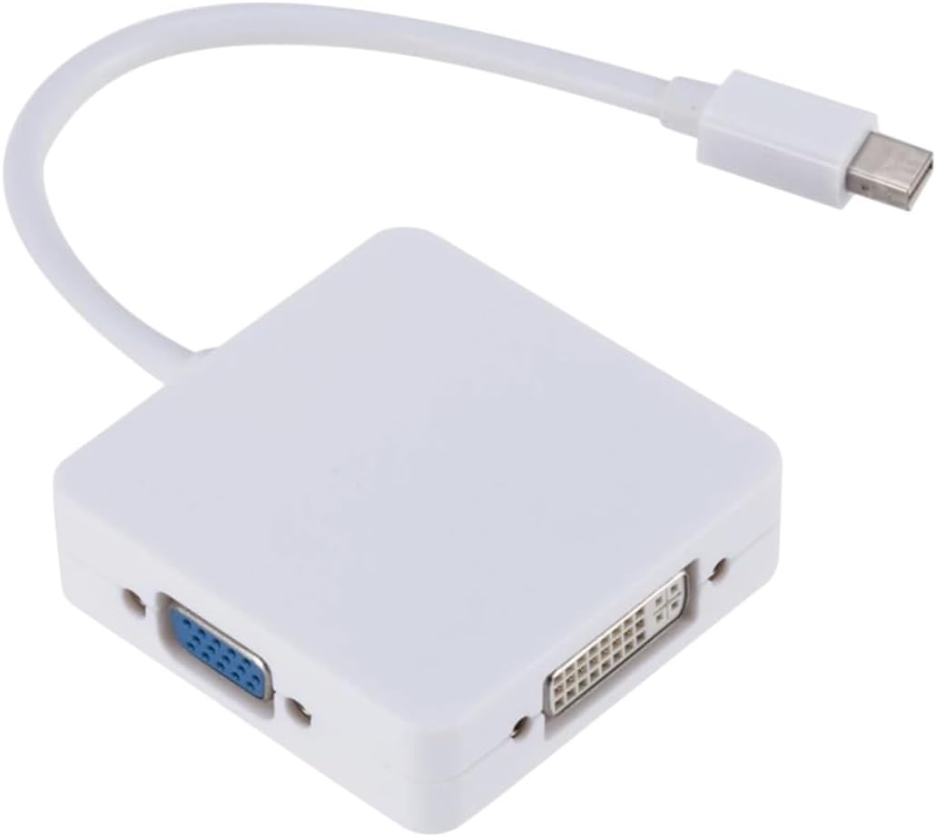 Mini DP to HDMI DVI Converter 3 1 Mini Displayport to HDMI DVI for MaicBook Pro Air LMiac Thunderbolt Adapter New 2026 Electronic & Accessories