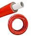 Produktbild 50m Alu-Verbundrohr | Iso - Mehrschichtverbundrohr Aluverbundrohr isoliert für Heizung und Trinkwasser 16 x 2 mm/rot - 10 mm Isolierstärke - Rolle 50 m