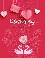 Valentine´s Day: Coloring Book For Adults B0BRXWGDKW Book Cover