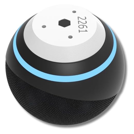 Suporte Stand de Parede e Teto Compatível com Amazon Hub Alexa Echo Dot 4 Premium - Smart Speaker Home - Alto Falante Inteligente - Branco