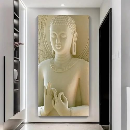 Toile Bouddha pour chambre à coucher déco murale abstraite