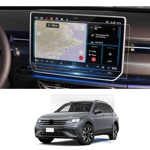 BSTW Screen Protector for VW Tiguan 3 2024 2025, for VW Tiguan 3 Life R-Line R-Line GOAL 15" Discover Pro Max Navigation Screen Nano Protective Film 6H Anti-scratch [2 Pack]