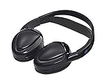 Audiovox Dual Channel Wireless Fold-Flat Headphones with Batteries